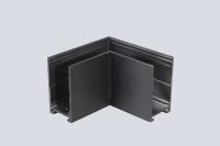 Соединитель для накладного шинопровода 220V угловой Crystal Lux CLT 0.215 04 BL