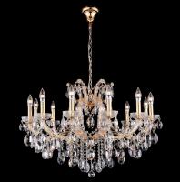 Люстра Crystal Lux HOLLYWOOD SP12 GOLD