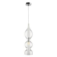 Светильник подвесной Crystal Lux IRIS SP1 B TRANSPARENT