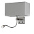 Бра Crystal Lux JEWEL AP2 GR