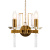 Бра Crystal Lux MARRON AP2 BRASS