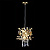 Светильник подвесной Crystal Lux ROMEO SP2 GOLD D250