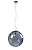 Светильник подвесной Crystal Lux MAYO SP1 D300 CHROME/BLUE