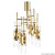 Светильник потолочный Crystal Lux PRIMAVERA PL6 GOLD