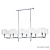 Люстры Crystal Lux MAESTRO SP-PL10 L1100 CHROME
