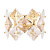 Бра Crystal Lux CHOKOLATE  AP2