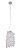 Светильник подвесной Crystal Lux TENERIFE SP3 SILVER