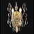 Бра Crystal Lux ESMIRALDA AP2 GOLD