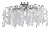 Светильник потолочный Crystal Lux TENERIFE PL8 SILVER