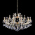 Люстра Crystal Lux HOLLYWOOD SP12+6 GOLD