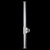 Бра Crystal Lux LINEUP AP18W LED CHROME