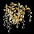 Бра Crystal Lux EDEN AP2 GOLD