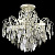 Светильник потолочный Crystal Lux ESMIRALDA PL4 SILVER