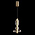 Светильник подвесной Crystal Lux QUASAR SP10W LED AMBER