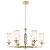 Люстра Crystal Lux GLORIA SP6 BRASS