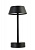 Аккумуляторная настольная лампа Crystal Lux SANTA LG1 BLACK