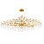 Люстра Crystal Lux REINA V2 SP16 L1500 GOLD PEARL