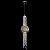 Светильник подвесной Crystal Lux NAVAJO SP3W LED CHROME