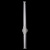 Бра Crystal Lux LINEUP AP18W LED CHROME