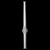 Бра Crystal Lux LINEUP AP18W LED CHROME