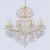 Люстра Crystal Lux ISABEL SP11 GOLD/TRANSPARENT