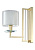 Бра Crystal Lux NICOLAS AP1 GOLD/WHITE