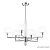 Люстры Crystal Lux MAESTRO SP-PL5+5 CHROME