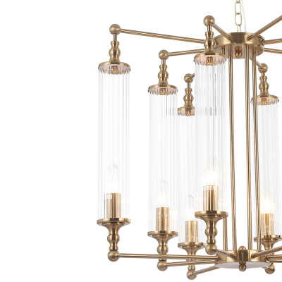 Люстра Crystal Lux TOMAS SP8 D650 BRASS