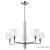 Люстры Crystal Lux MAESTRO SP-PL5 CHROME